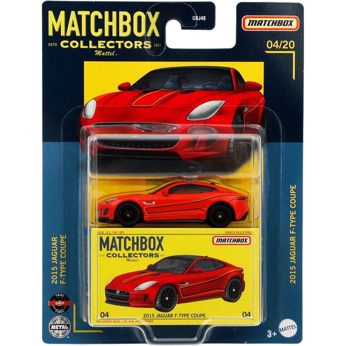 Matchbox 2015 Jaguar F-Type Coupe - Rd - Collectors - Matchbox