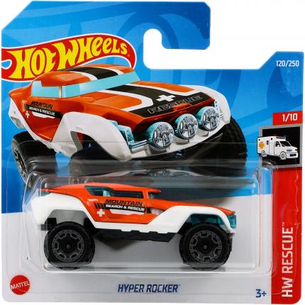 Hot Wheels Hyper Rocker - HW Rescue - Orange - Hot Wheels