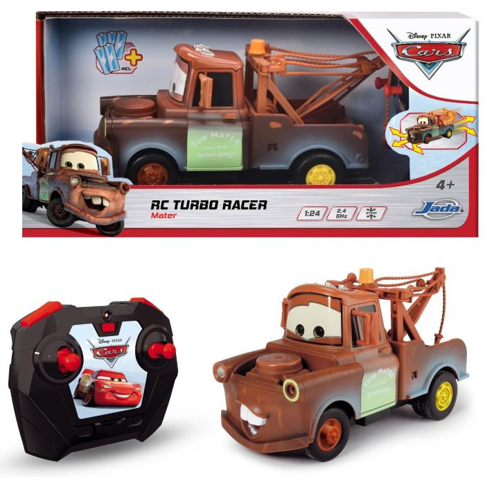 Jada Toys Radiostyrd Brgarn - RC Turbo Racer - Mater - Disney Cars
