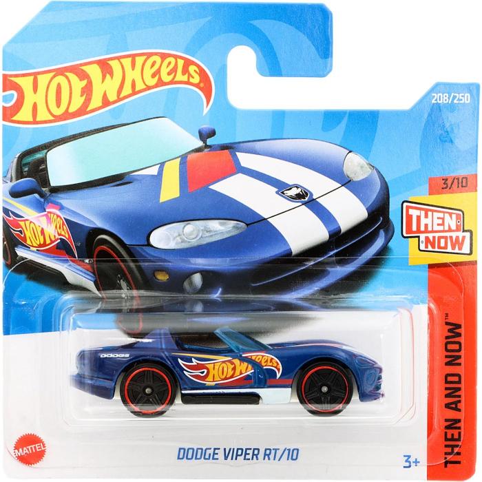 Hot Wheels Dodge Viper RT/10 - Then and Now - Bl - Hot Wheels