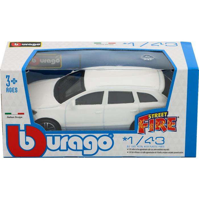 Bburago Audi Q7 - Vit - Bburago - 11 cm
