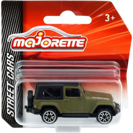 Majorette Jeep Wrangler Rubicon - Street Cars - Olivgrön - Majorette