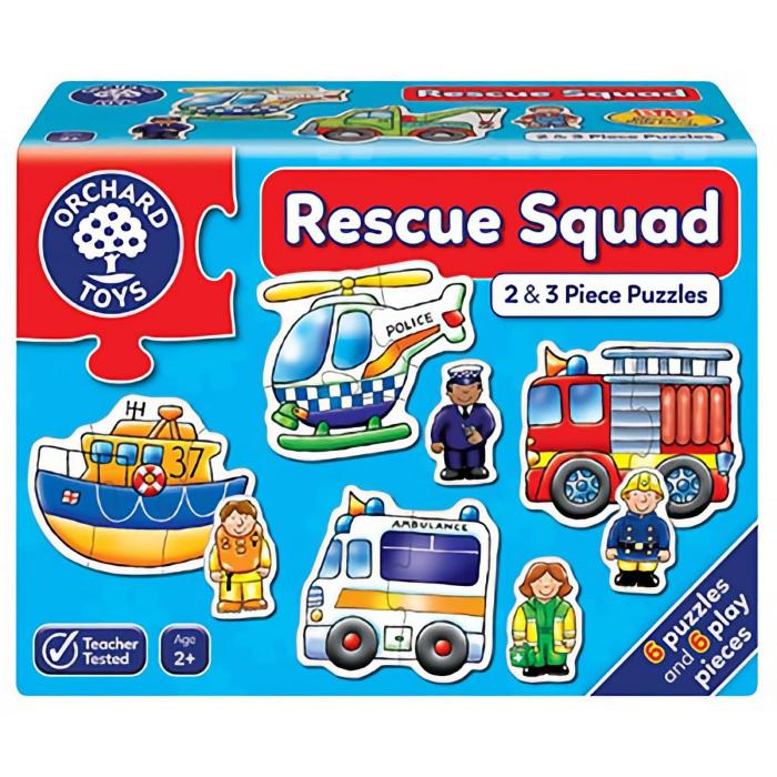 Orchard Toys Rescue Squad - pussel fr de minsta - Orchard Toys