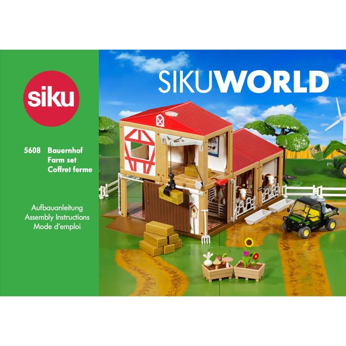 Siku Bondgrd - 90 delar - Siku World - 5608 - Siku