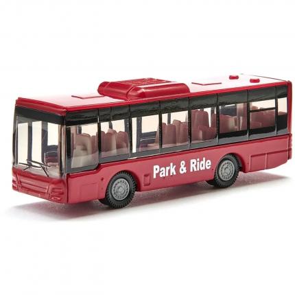Siku Stadsbuss - Röd - 1021 - Siku - 8 cm