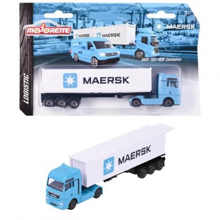 Majorette MAN TGX + 40 ft Container - MAERSK - Logistic - Majorette