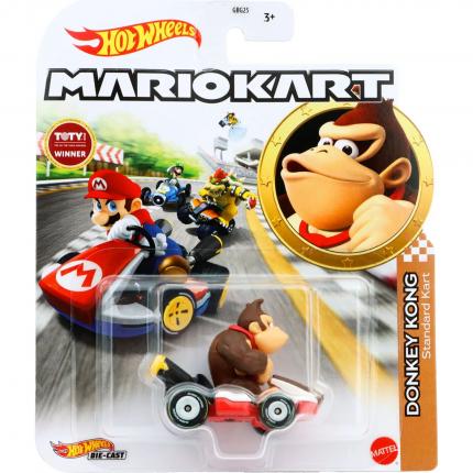 Hot Wheels Donkey Kong - Mario Kart - Standard Kart - Hot Wheels