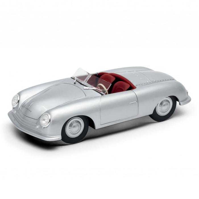 Welly Porsche 356 nr. 1 Roadster - Silver - 1:24 - Welly