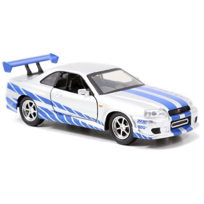Jada Toys Brian's Nissan Skyline GT-R - 2 bilar - Fast & Furious