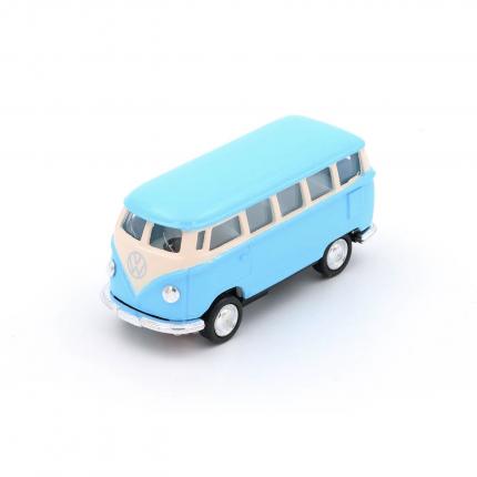 Kinsmart Volkswagen Classical Buss - 1962 - Kinsmart - 1:64 - Pastellblå
