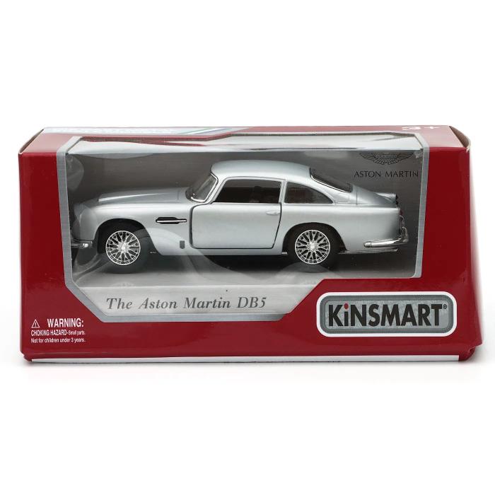Kinsmart Aston Martin DB5 - Silver - Kinsmart - 1:38