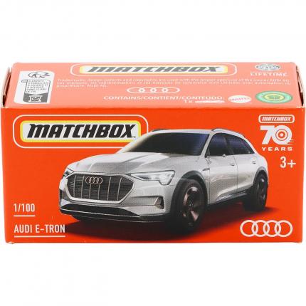 Matchbox Audi E-Tron - Silver - Power Grab - Matchbox