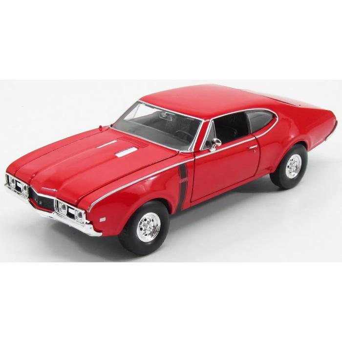 Welly 1968 Oldsmobile 442 - Rd - Welly - 1:24
