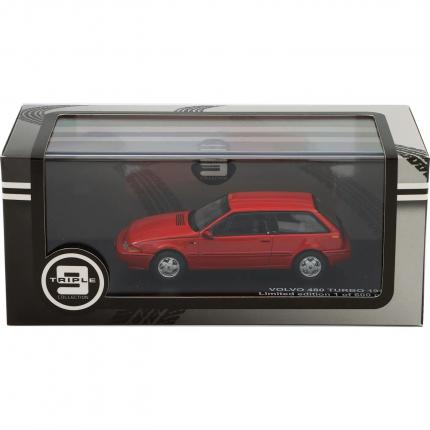 Triple9 Collection Volvo 480 Turbo - 1987 - Röd - Triple9 Collection - 1:43