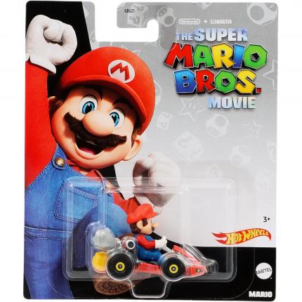 Hot Wheels Mario - The Super Mario Bros Movie - Mario Kart - Hot Wheels
