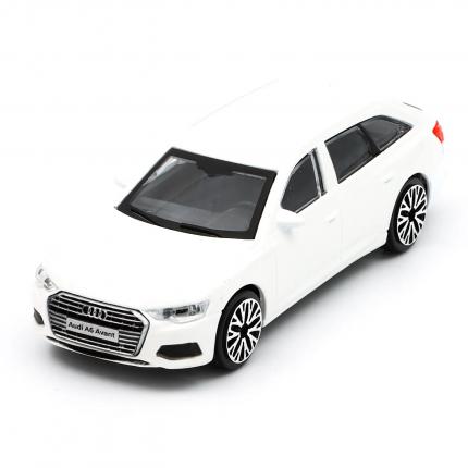 Bburago Audi A6 Avant - 2019 - Vit - Bburago - 11 cm