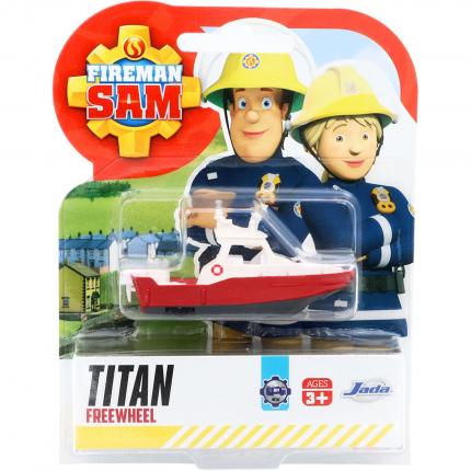 Jada Toys Titan - Räddningsbåt - Brandman Sam - Jada Toys