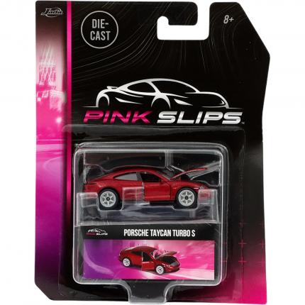 Jada Toys Porsche Taycan Turbo S - Pink Slips - Jada Toys - 7 cm