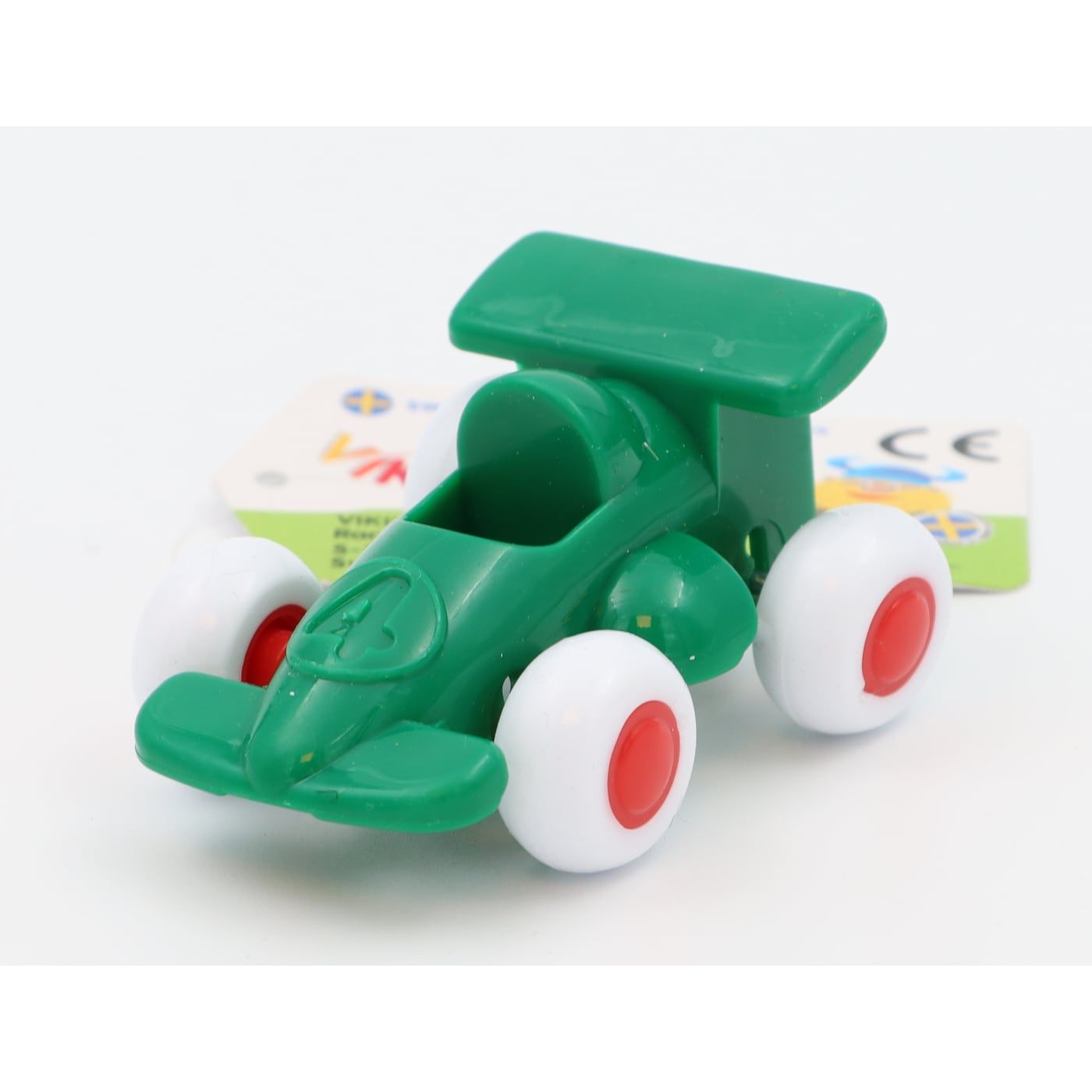 Läs mer om Miniknubbis - Formel 1-bil - Viking Toys - Grön