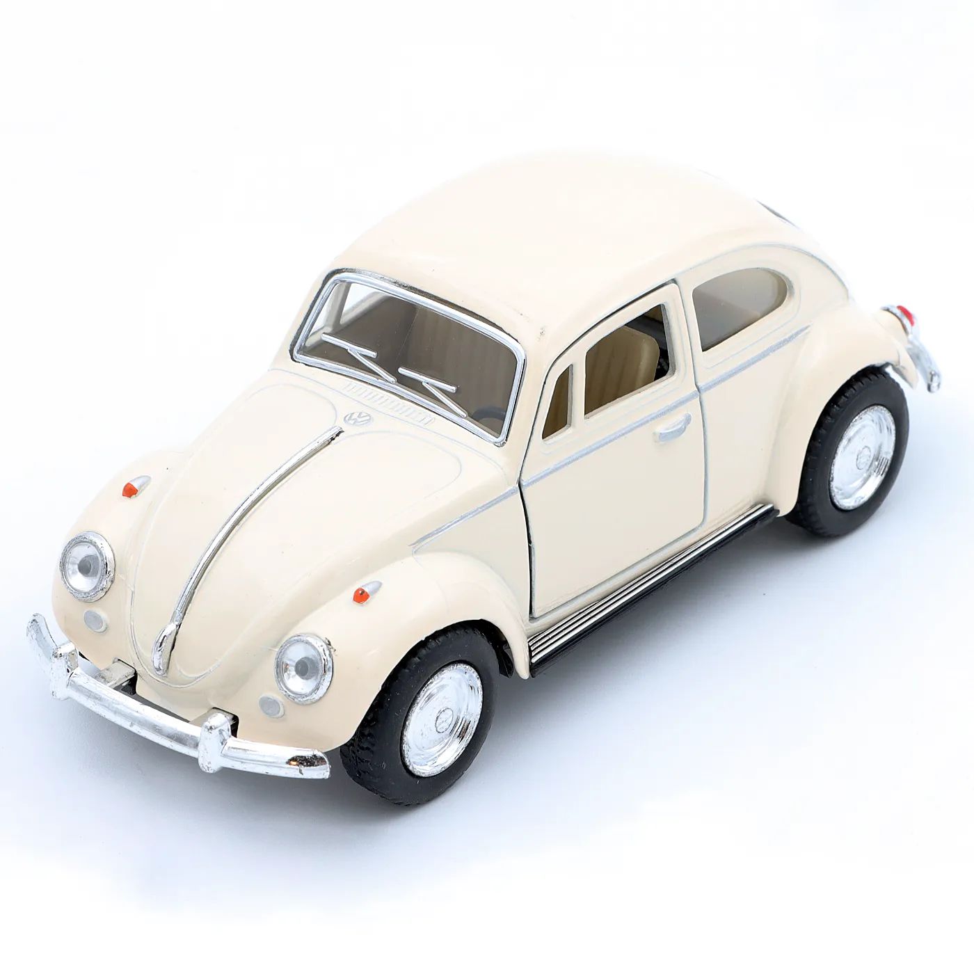 Läs mer om 1967 Volkswagen Classical Beetle - Kinsmart - 1:32 - Beige