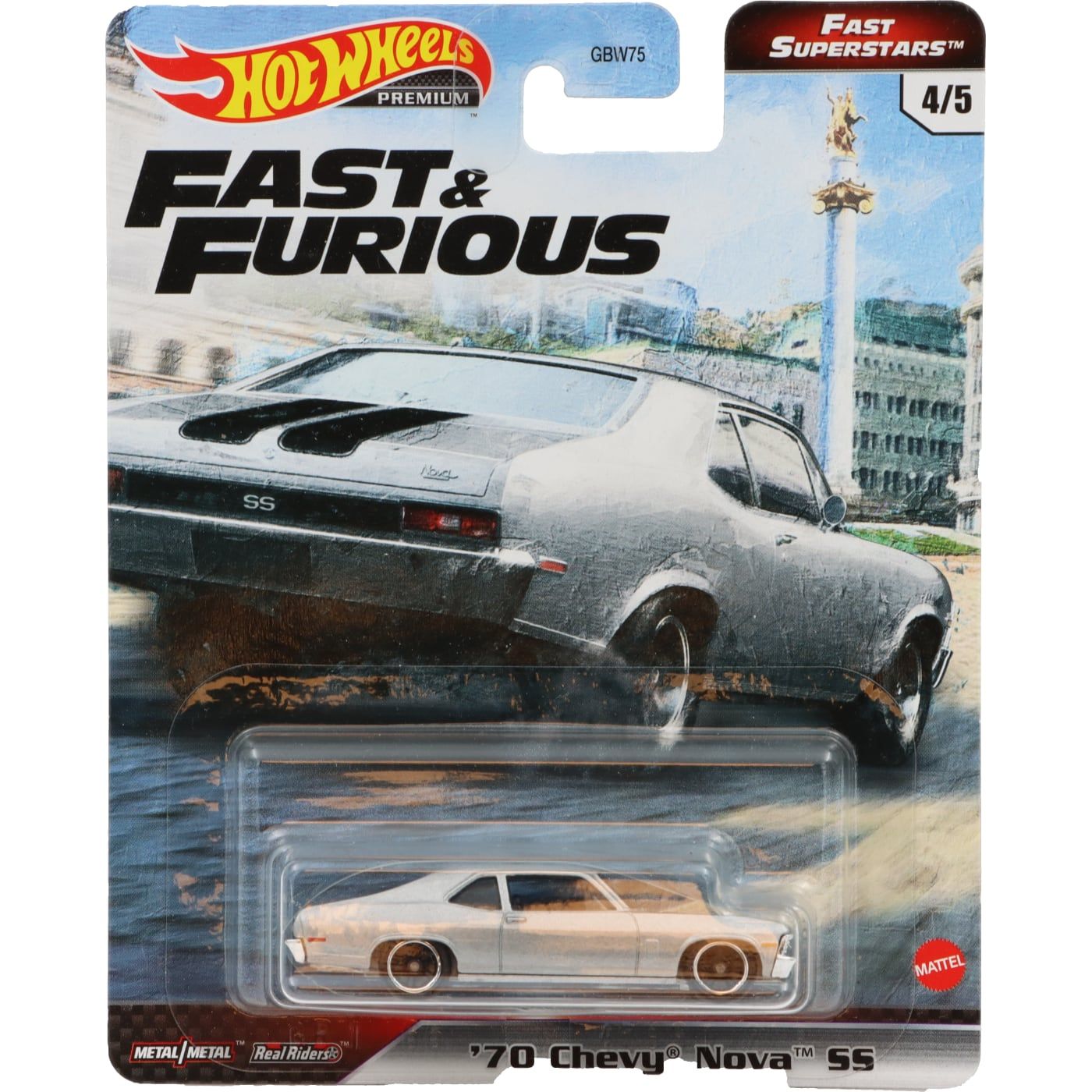 Läs mer om 1970 Chevy Nova SS - Fast & Furious - 2021 - Hot Wheels